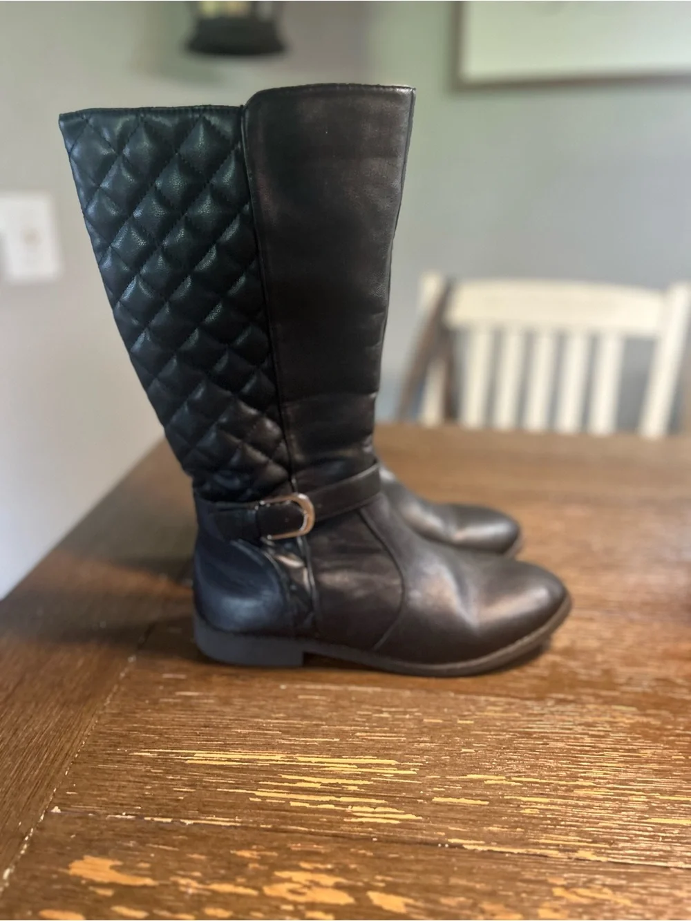 NWOT Kohls hip hop riding boots girls size 6 big girl